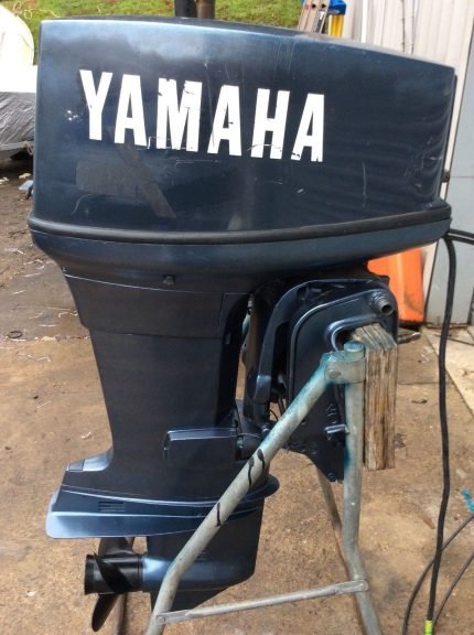 Yamaha 55hp 2 Stroke Outboard long shaft electric start with remotes