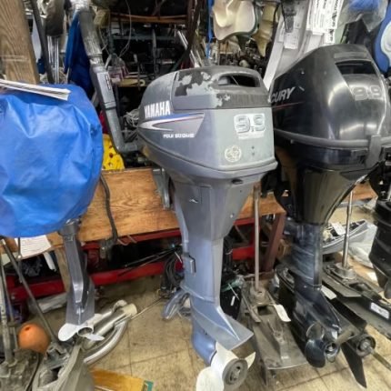 Yamaha 4-Stroke High Thrust Tiller Motor – Long Shaft Used
